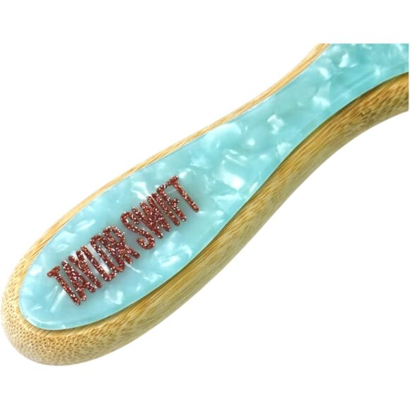 Taylor Swift Pearlescent Hair Brush & Barrette Gift Set The Life of a Showgirl - Picture 6 of 12